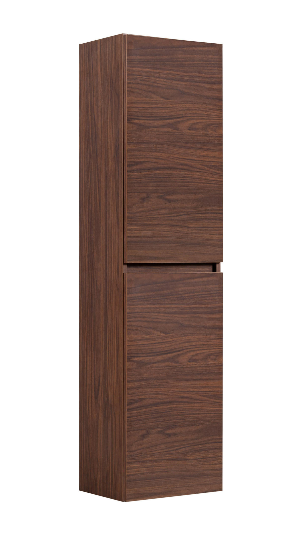 BADEZIMMERSÄULE, Farbe: Eiche-Nussbaum, 136 x 27 x 35 cm - Eichefarben, Holzwerkstoff (35/136/27cm) - 3XE LIVING