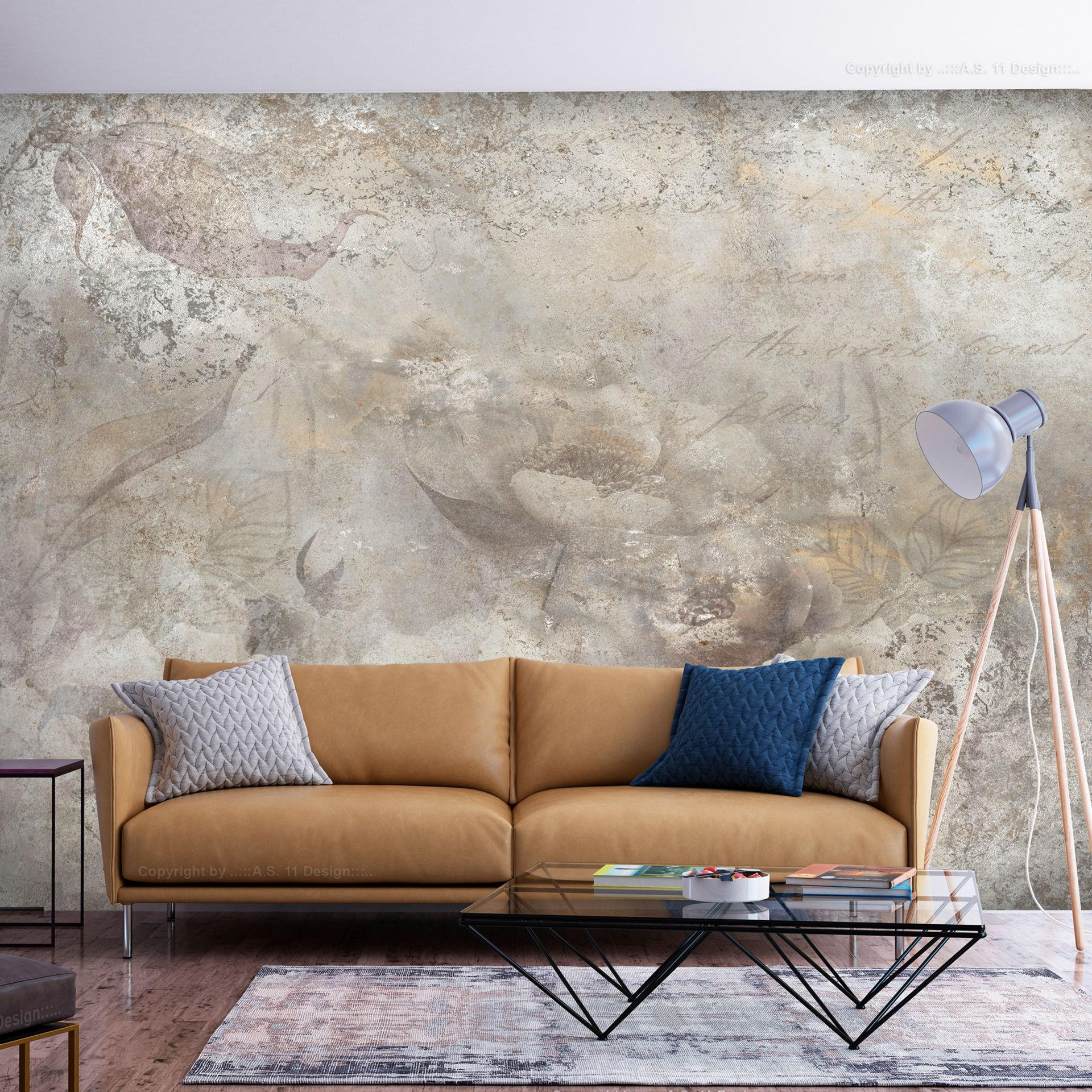 VLIESTAPETE Grau 250/175 cm - Beige/Grau, Textil (250/1cm) - KUNSTLOFT
