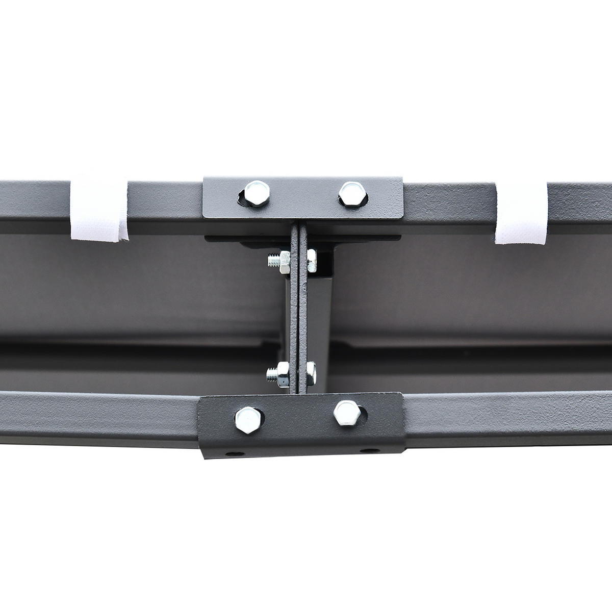 PERGOLA 297x297 cm Metall grau - Grau, Metall (297/250/297cm) - LEBENLANG