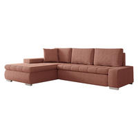 ECKSOFA Orkan Mini Cord - Rosa, Holz/Textil (265/185cm) - MIRJAN24
