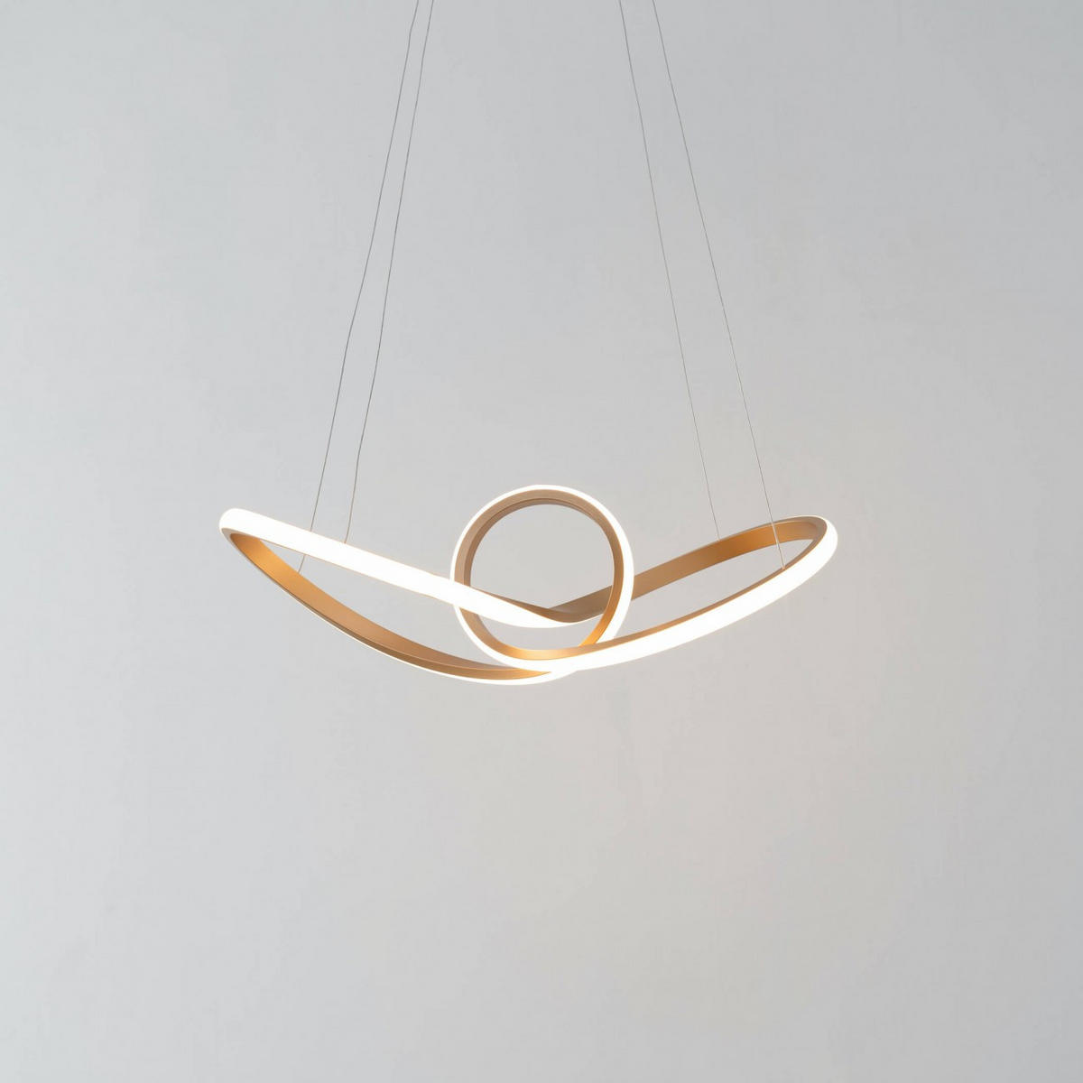 HÄNGELEUCHTE Marsala, Gold / Messing, 16cm - Goldfarben, Metall (16/23/16cm) - KOSILUM