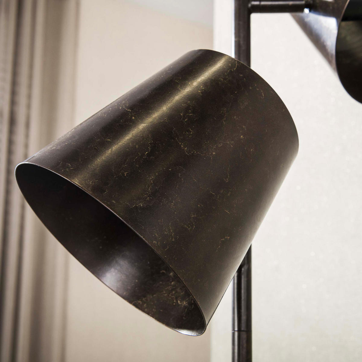 STEHLEUCHTE Kinetic Braun 40/40/167 cm - Braun, Metall (40/40/167cm) - Hoyz Collection