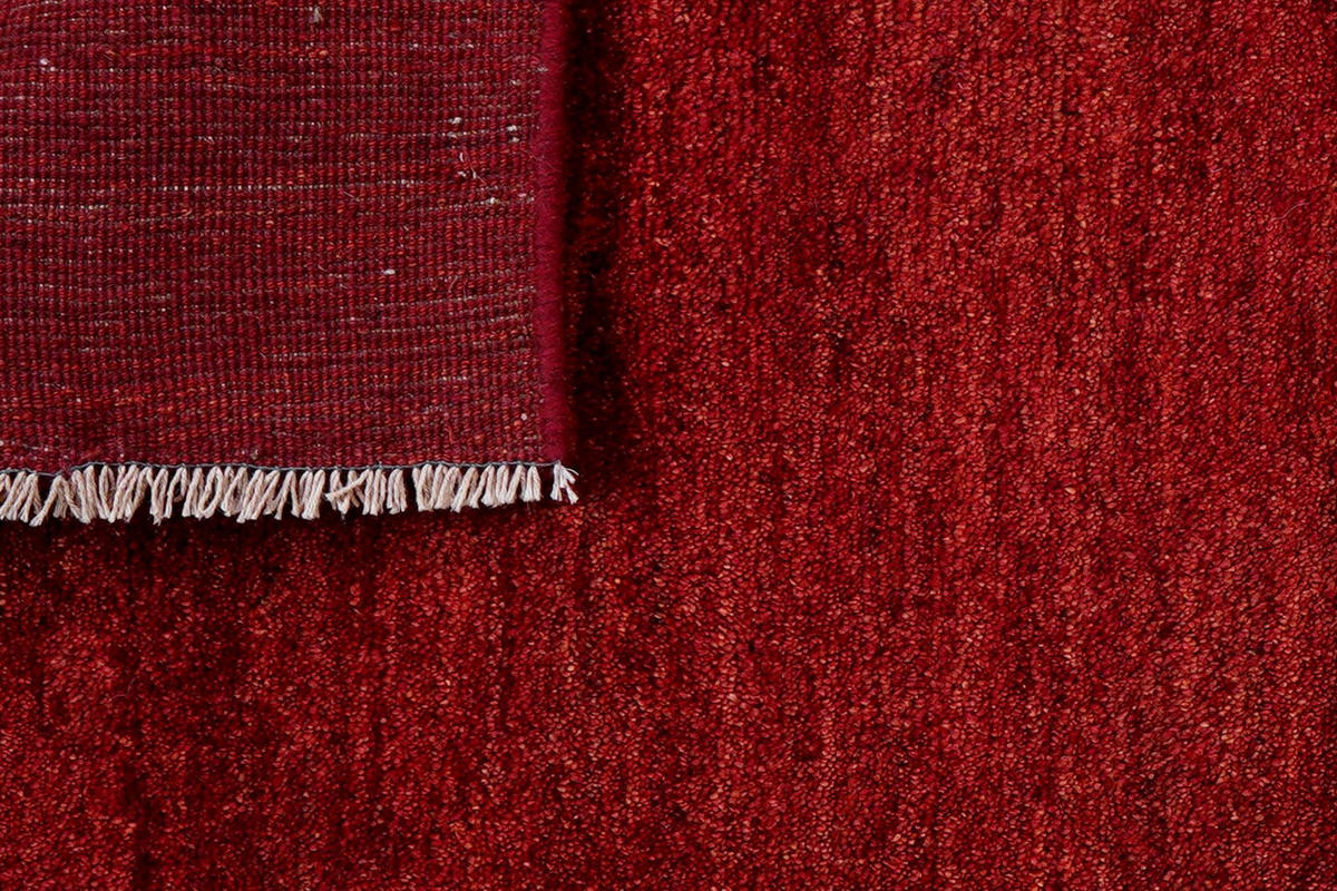 LÄUFER Orient handgeknüpft Rot 220/81 cm Schurwolle - Rot, Textil (81/220cm) - Looma