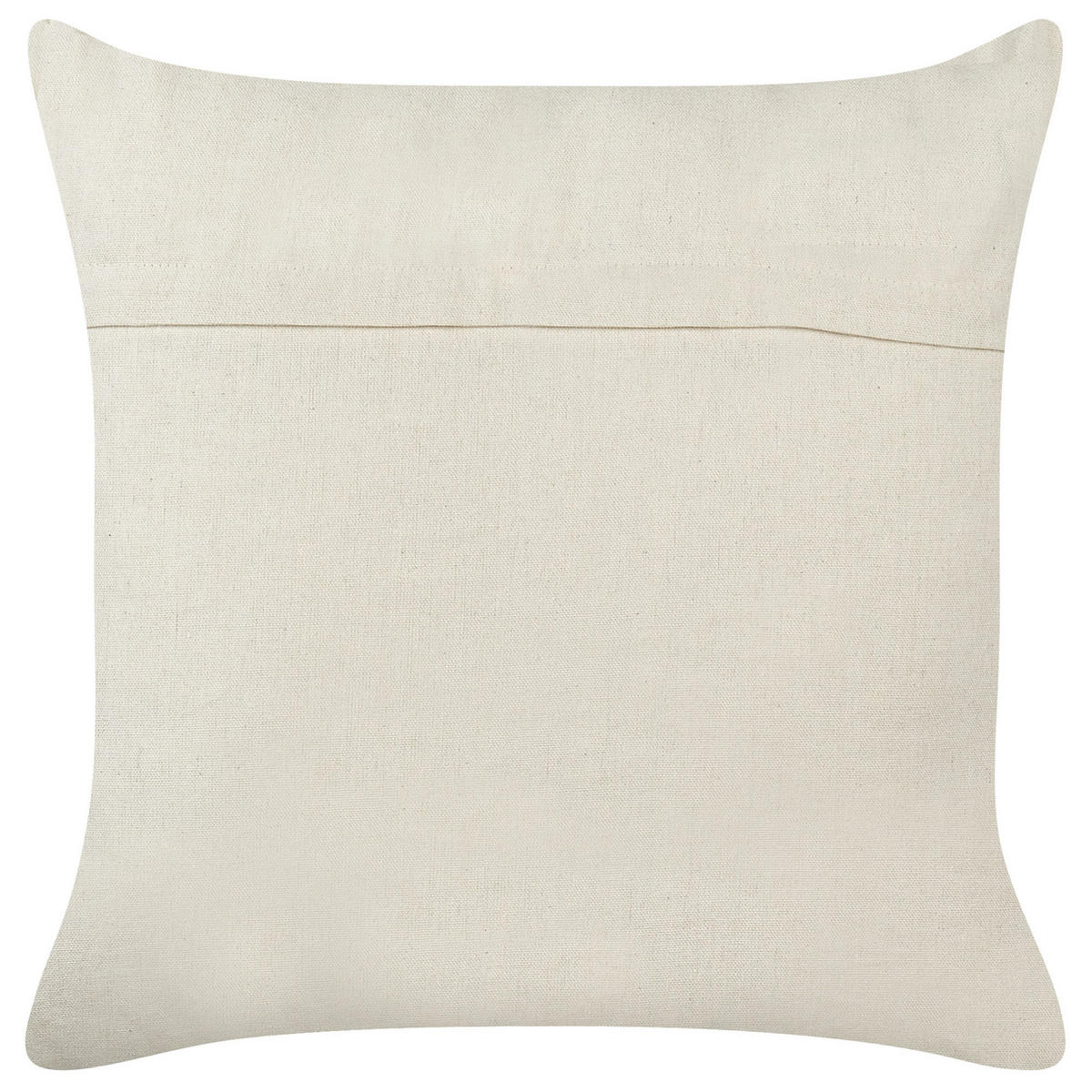 DEKOKISSEN 2er-Set Weiß 45/45 cm Bracken - Multicolor/Weiß, Textil (45/45cm) - Beliani