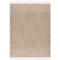 TEPPICH Beige Geometrisch, Moderne 250 x 350 cm - Beige, Textil (250/350cm) - Mazovia