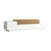 FERNSEHSCHRANK Firås - Eichefarben/Weiß, Holzwerkstoff (37.5/39/160cm) - [en.casa]