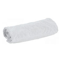 BADEMATTE Enzo schneeweiß 70 x 140 cm - Weiß, Textil (70/140cm) - Vivaraise