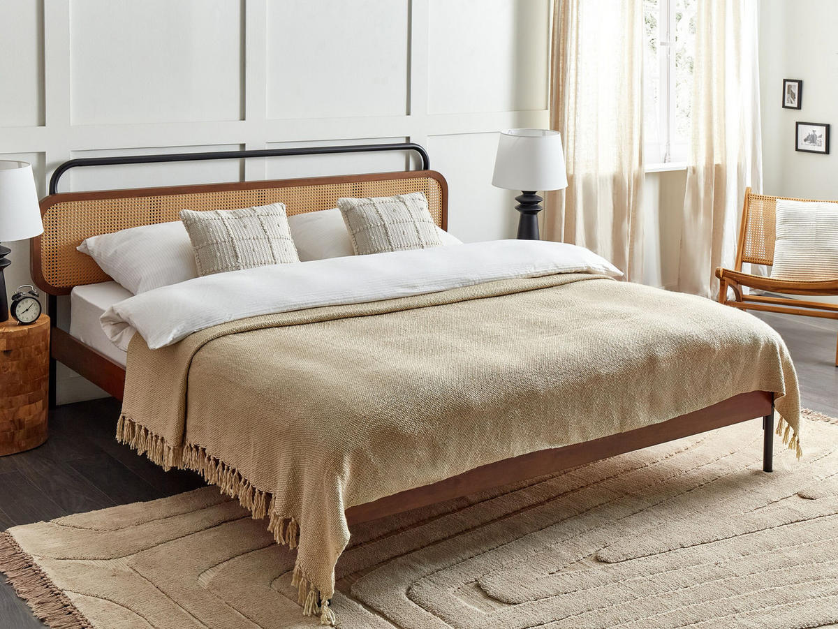 DECKE Beige 200/220 cm Chaohani - Beige, Keramik (200/220cm) - Beliani