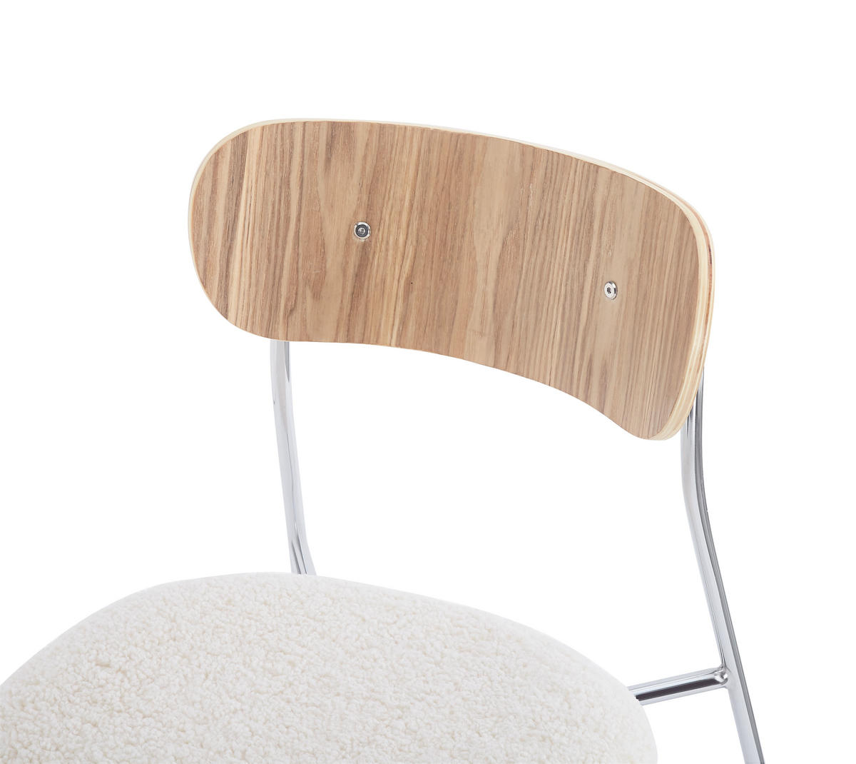 STUHL 2er-Set Stoff Grau - Grau, Textil (51.5/79/50.5cm) - Nordlys