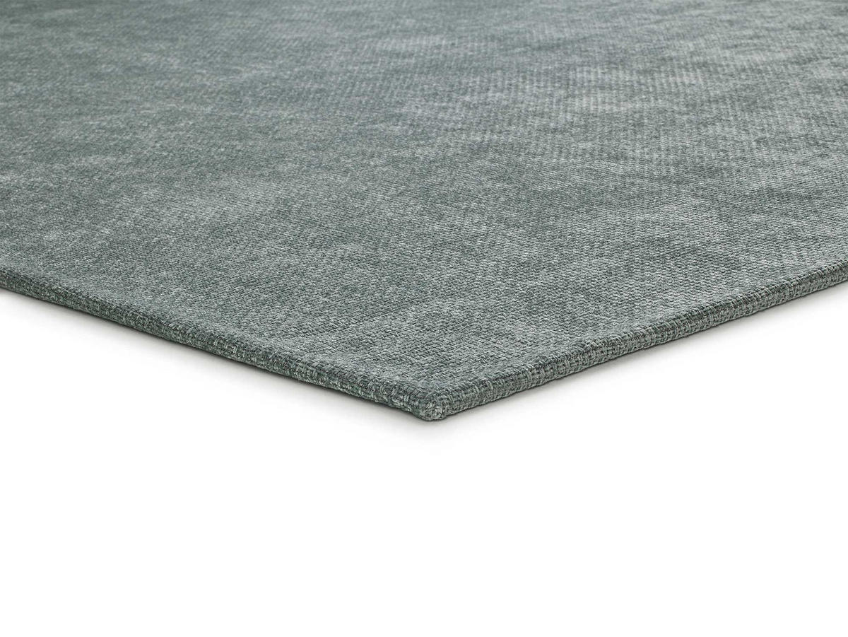 FLACHWEBETEPPICH waschbar Grün Harris 160/230 cm - Grün, Textil (160/230cm) - Atticgo