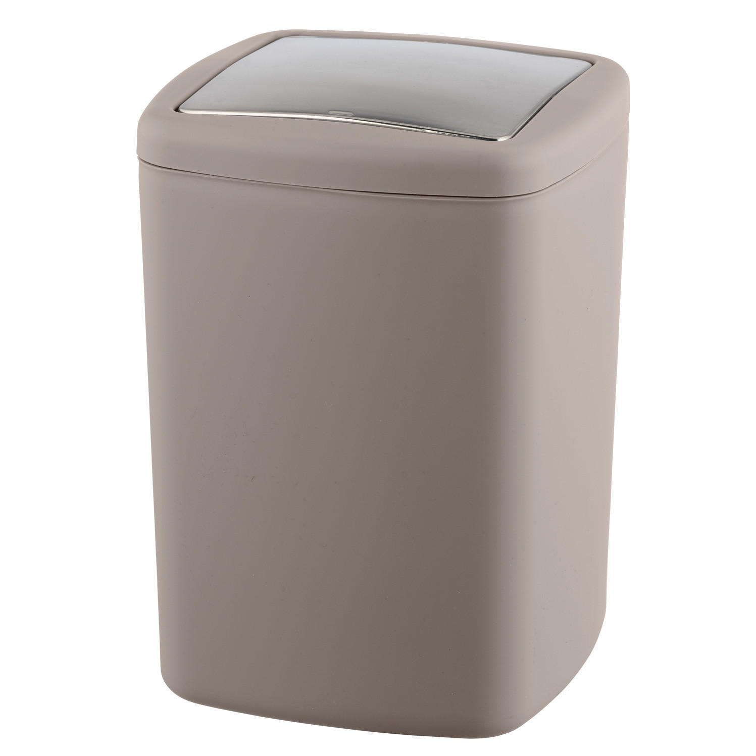 MÜLLEIMER Barcelona braun - Braun, Kunststoff (20.5/28.5/20.5cm)