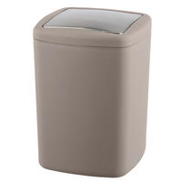 MÜLLEIMER Barcelona braun - Braun, Kunststoff (20.5/28.5/20.5cm)