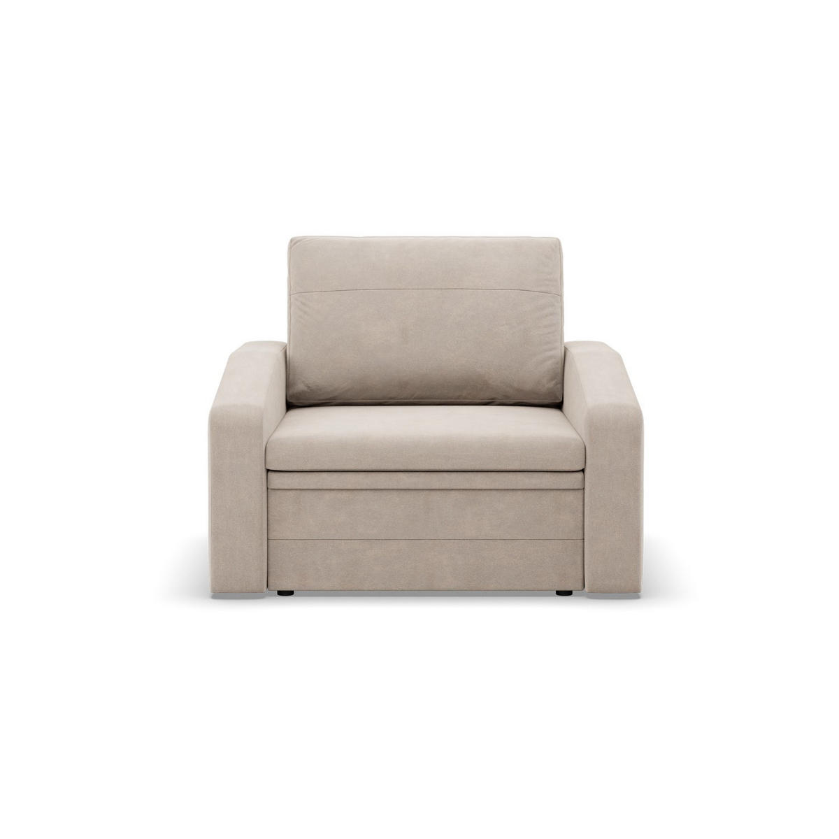 LOUNGESESSEL ORBIT, 80 CM, Beige - Beige, Textil (108/80/87cm)