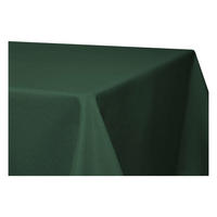 TISCHDECKE Leinenoptik 110/180 cm eckig Dunkelgrün - Dunkelgrün, Textil (110/180cm) - TiborTex