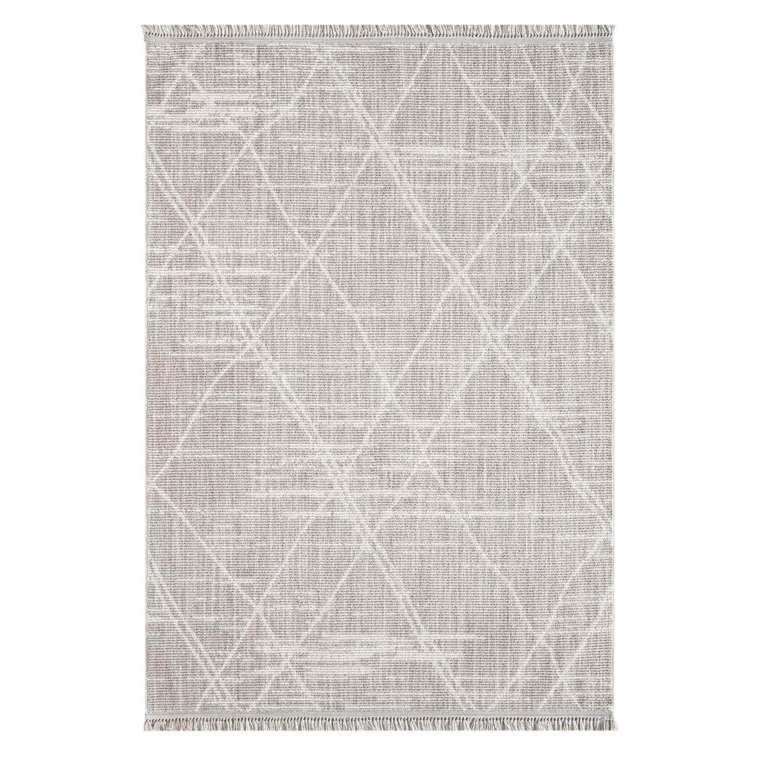 KURZFLOR-TEPPICH Clasico 9162 Beige 140x200 cm - Beige, Textil (140/200cm) - carpet city