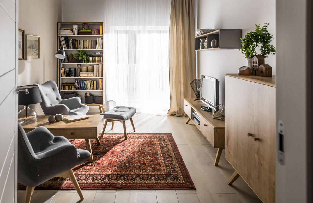 TV-SCHRANK NATURE - Weiß, Holzwerkstoff (180/50/40cm) - Vox Möbel