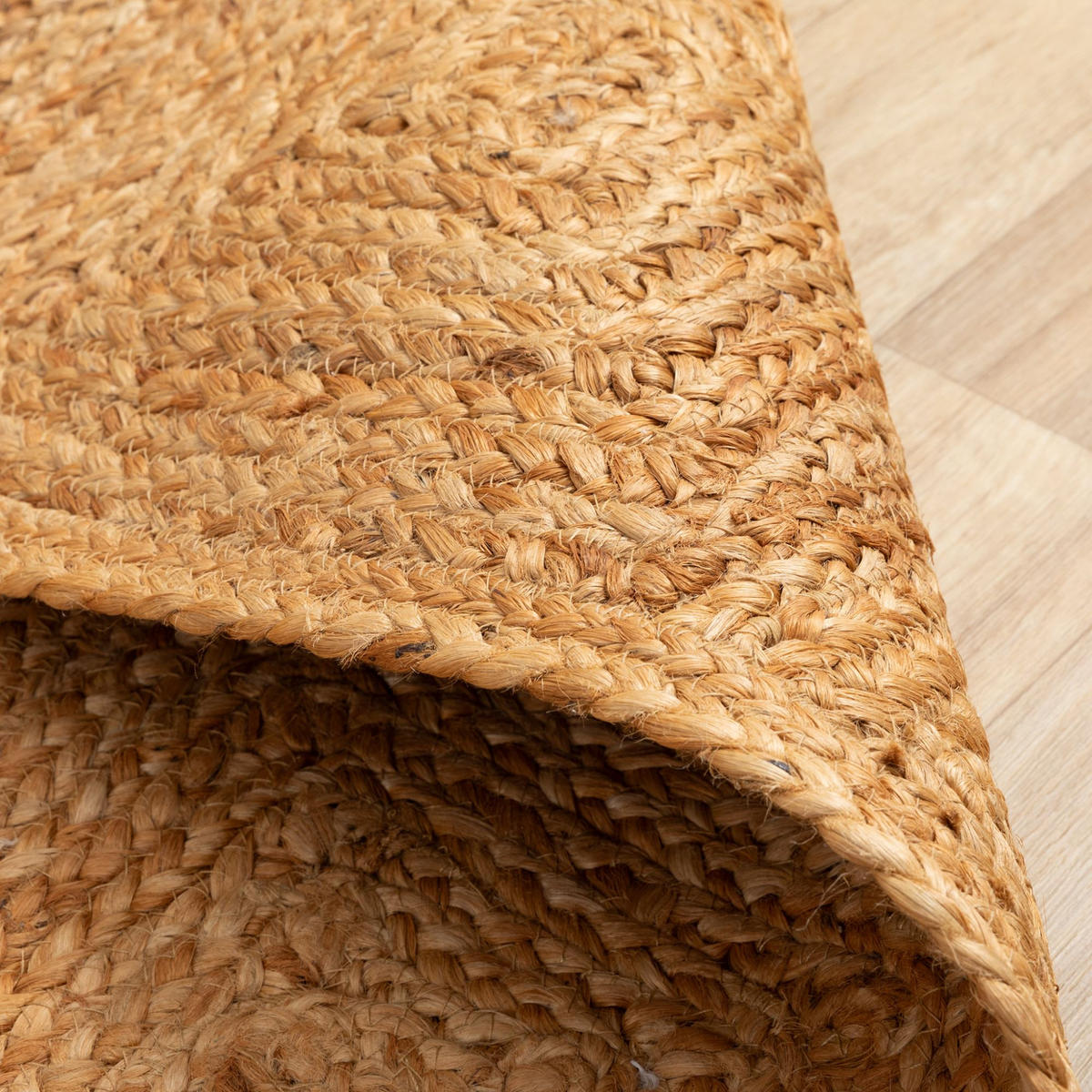 FLACHGEWEBETEPPICH 200/240 cm Goa Quadrate - Naturfarben, Naturmaterialien (200/240cm) - Steffensmeier