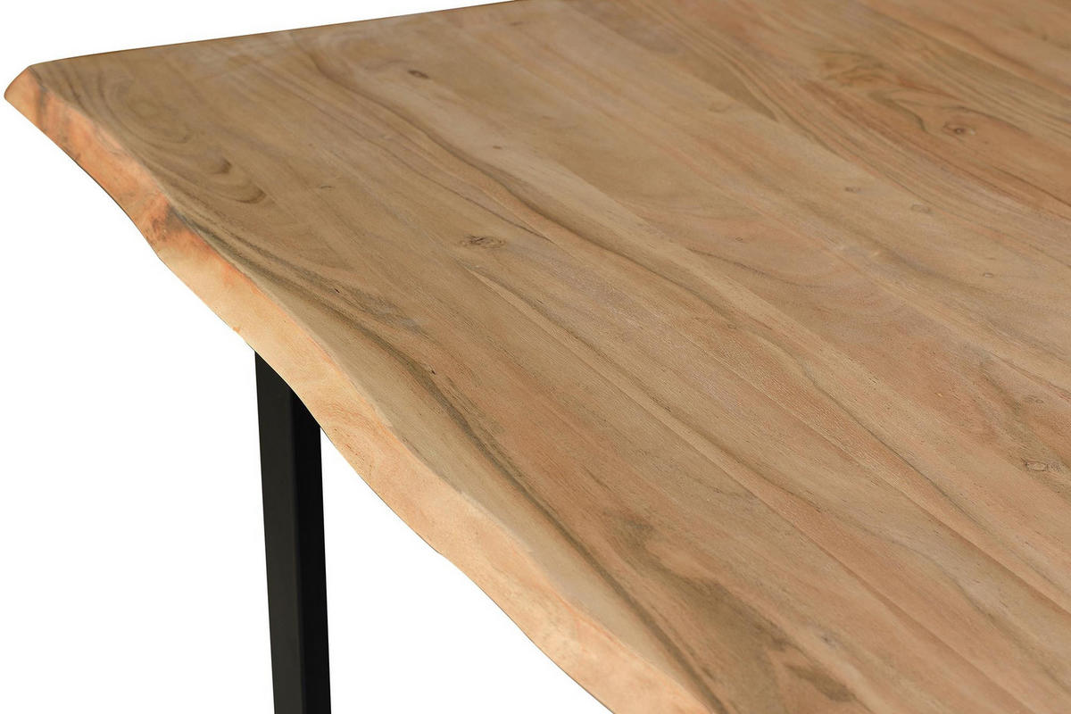 ESSTISCH aus Akazie - Braun, Holz (140/80/76cm) - Giner y Colomer