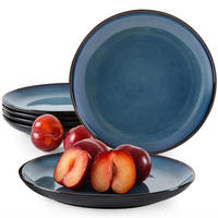 TELLER-SET DESSERTELLERSET BALI 6-tlg - Blau, Keramik (20.5cm) - Ritzenhoff Breker