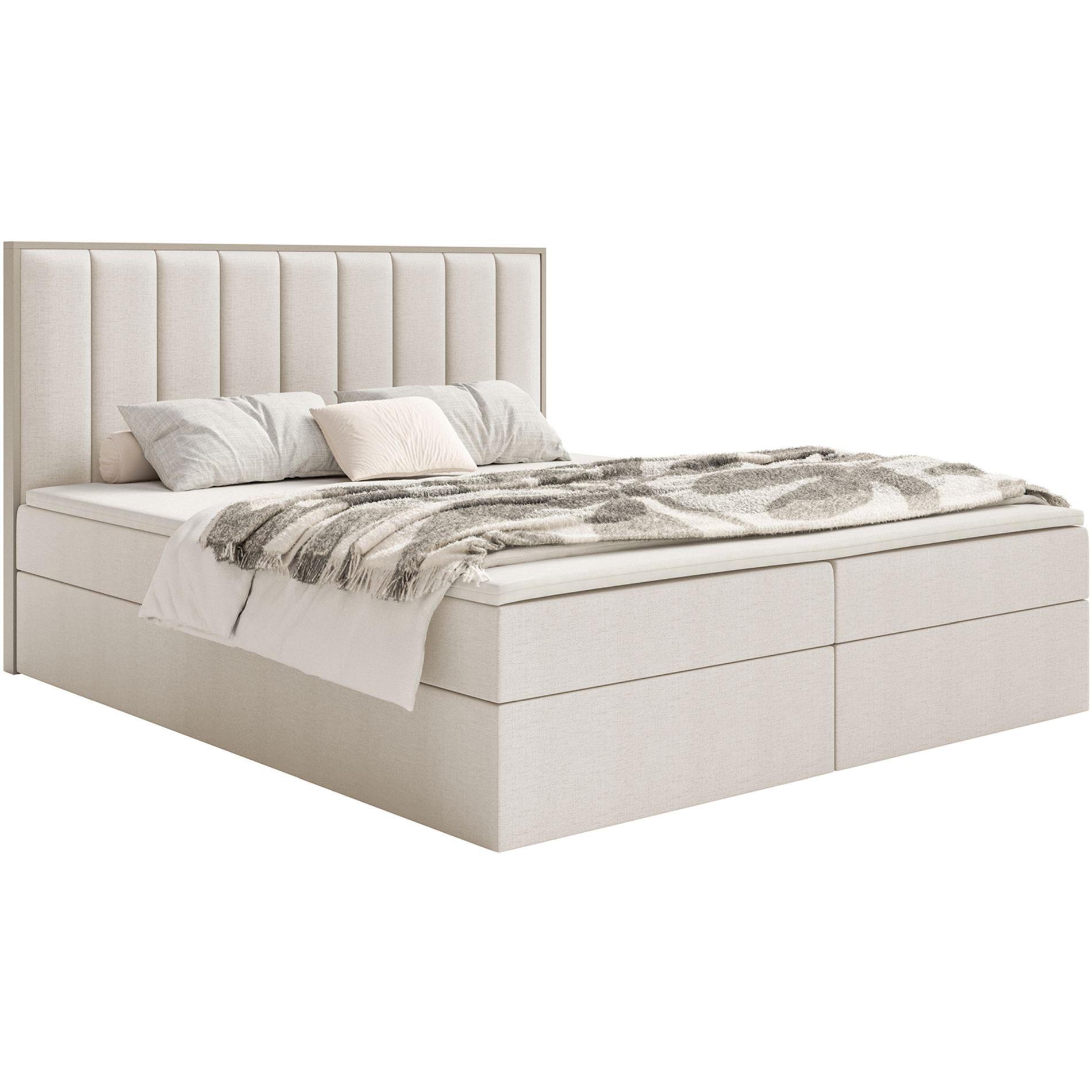 BOXBETT Togents Hellbeige Chenille hydrophob 140x200 cm - Ecru, Textil (140/200cm) - Selsey