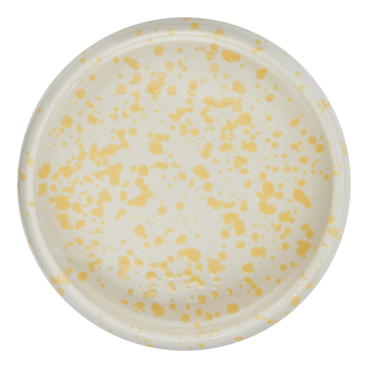 PASTATELLER Boogy Splash Ø23cm - Gelb, Keramik (24/24/4.5cm) - Butlers