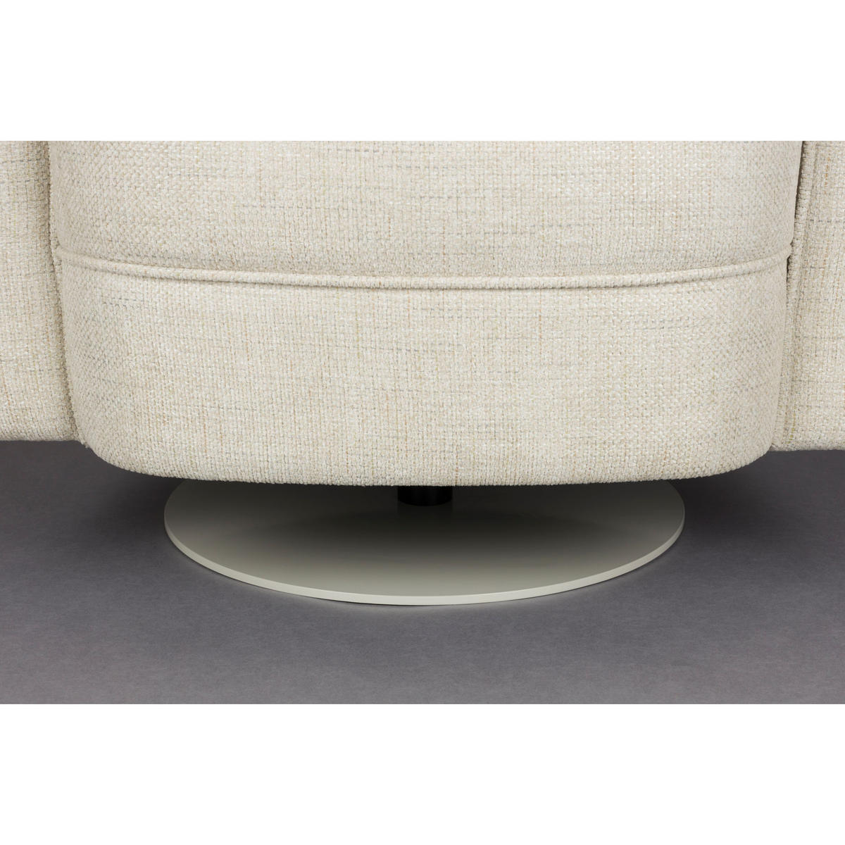 SESSEL Flower Drehbar Beige - Beige, Textil (86/76/74cm) - Dutchbone