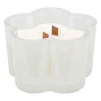 DUFTKERZE Twisted Lime 200 ml - Weiß, Paraffin (12.7/7.8cm) - Atmosphera Createur d´interieur