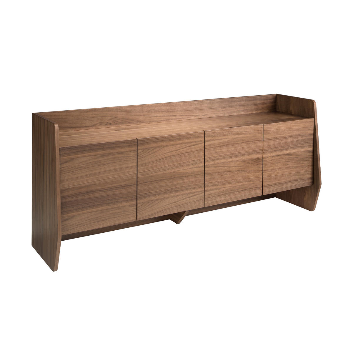 SIDEBOARD Rechteckig Walnuss 180/45/75 - Walnussfarben, Holz (180/75/45cm) - ANGEL CERDA