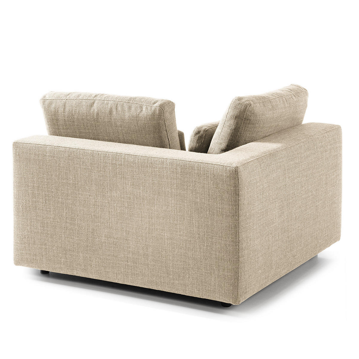 MODULECKE - Beige, Textil (112/80/112cm) - home24