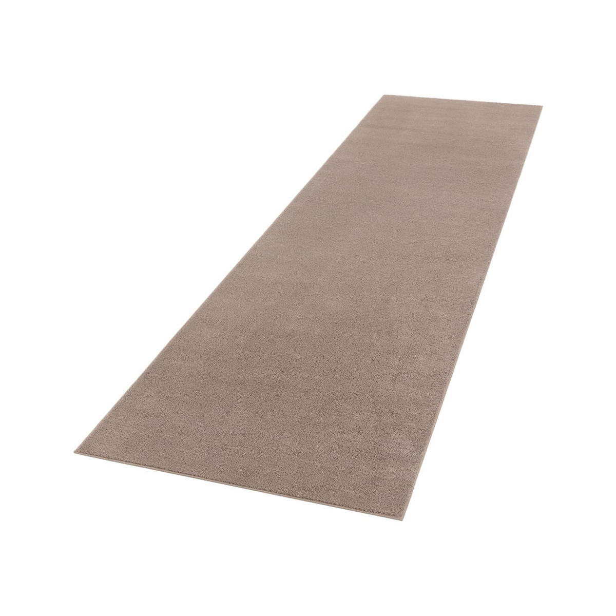 FLACHWEBETEPPICH Taupe 80 x 300 cm - Taupe, Kunststoff (80/300cm) - TT Home
