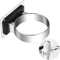 HAARTROCKNERHALTER ,Wandmontierter - Silberfarben, Kunststoff (10.5/5/9cm) - BELZ
