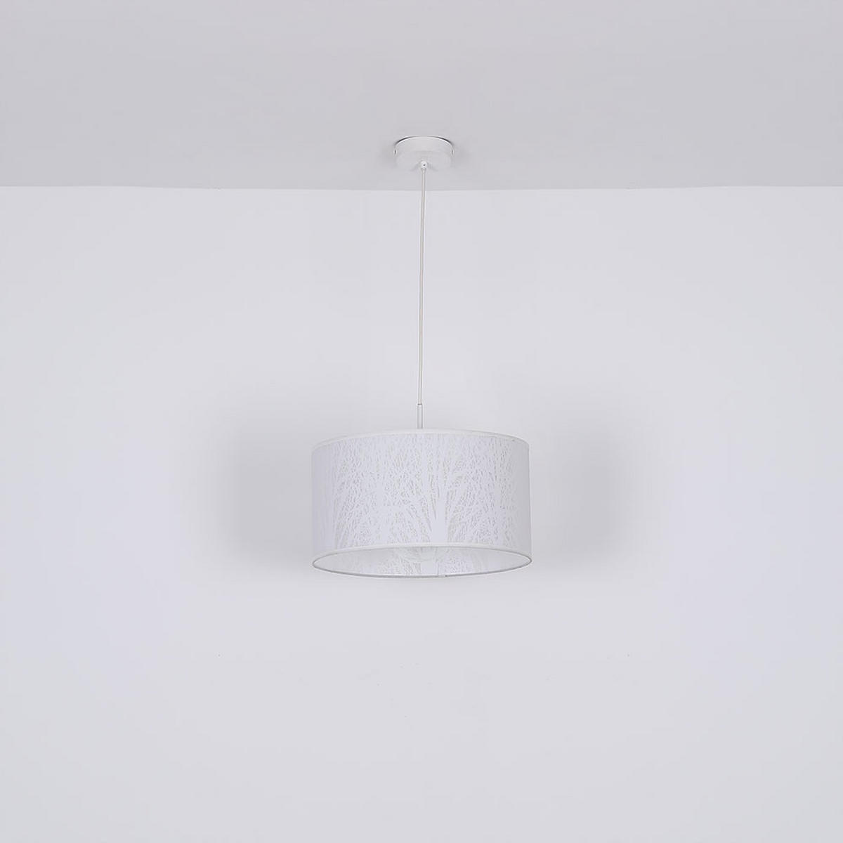 LED HÄNGELEUCHTE PINNI Metall Weiß - Weiß, Metall (38/38/120cm) - Globo Lighting