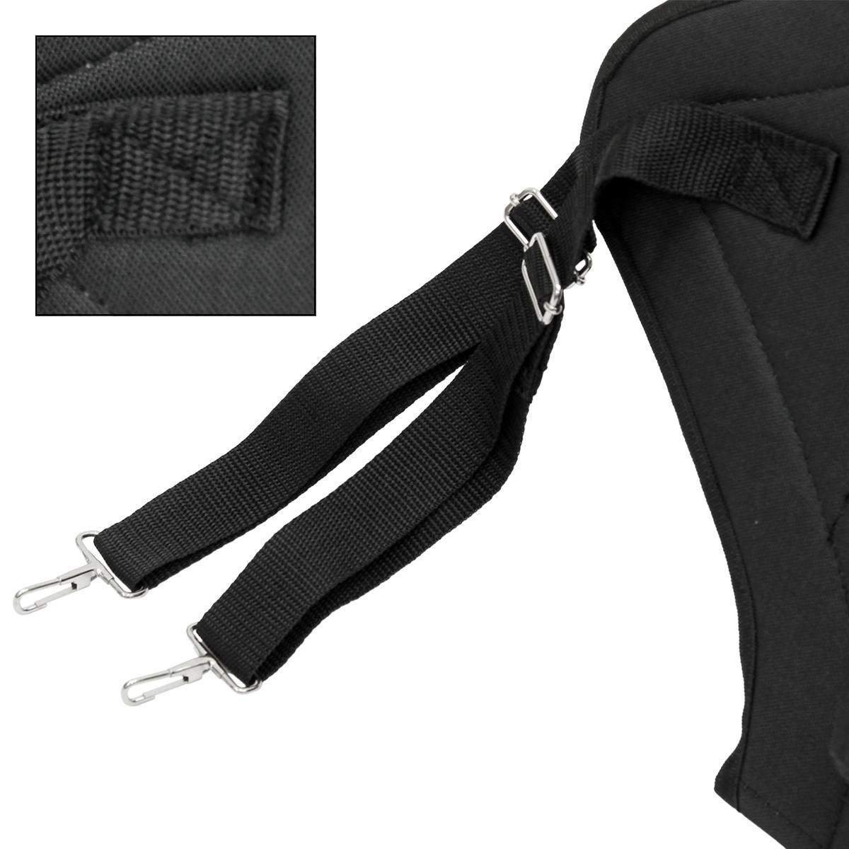 KAJAK SITZ 62x43 cm Schwarz - Schwarz, Kunststoff (62/44/43cm) - ECD-Germany