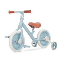 LAUFRAD Energy 2 in 1 blau weiß Sitz höhenverstellbar 11 Zoll - Blau, Metall (81/39/53cm) - Lorelli