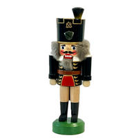 NUSSKNACKER Dekofigur Bergmann mit Sachsenwappen 18 cm - Multicolor, Metall (0.1/19/0.1cm)