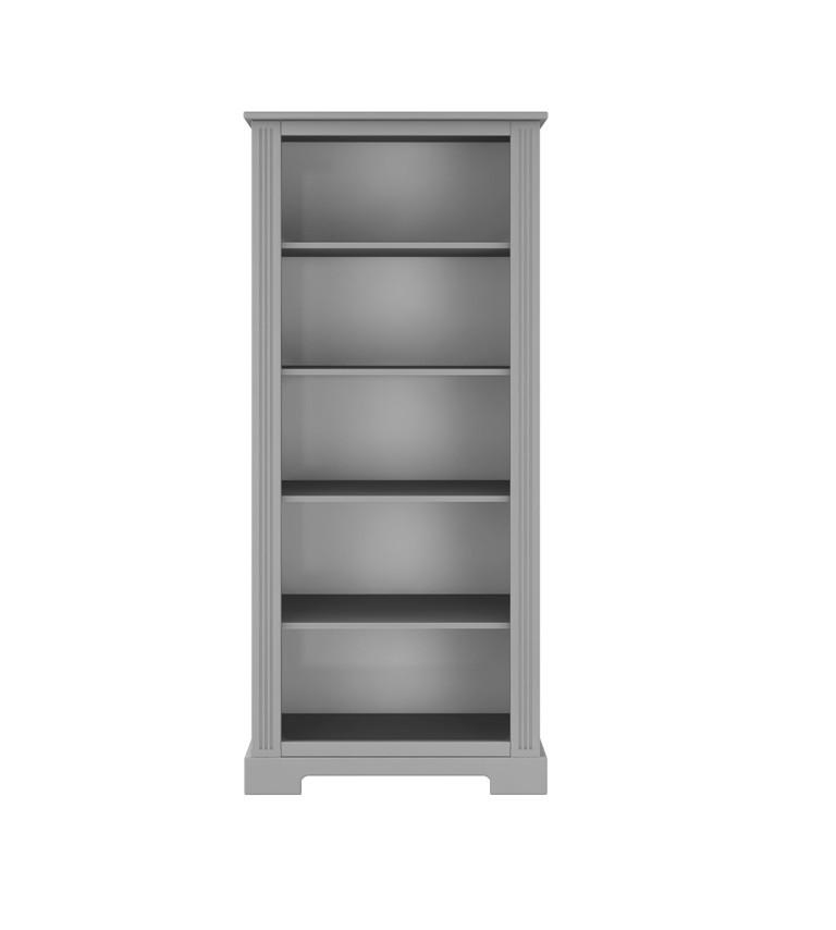 KINDERREGAL Ines - Grau, Holzwerkstoff (80/180/44cm) - RAUMHIRSCH FURNITURE