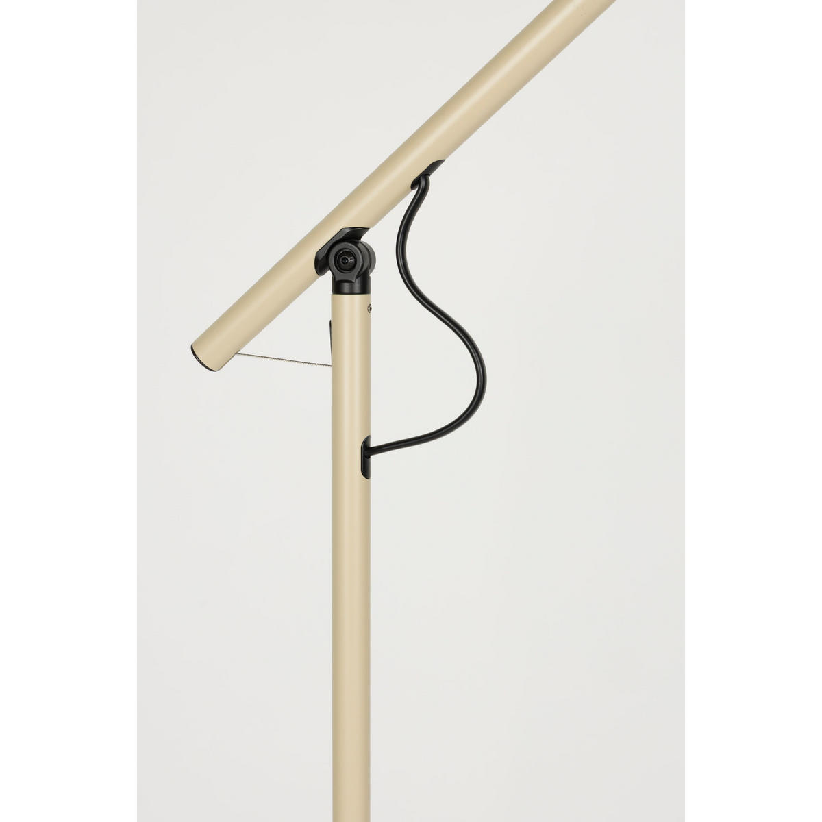 STEHLAMPE Aero Beige - Beige, Metall (57.5/25/120cm) - Housecraft Living