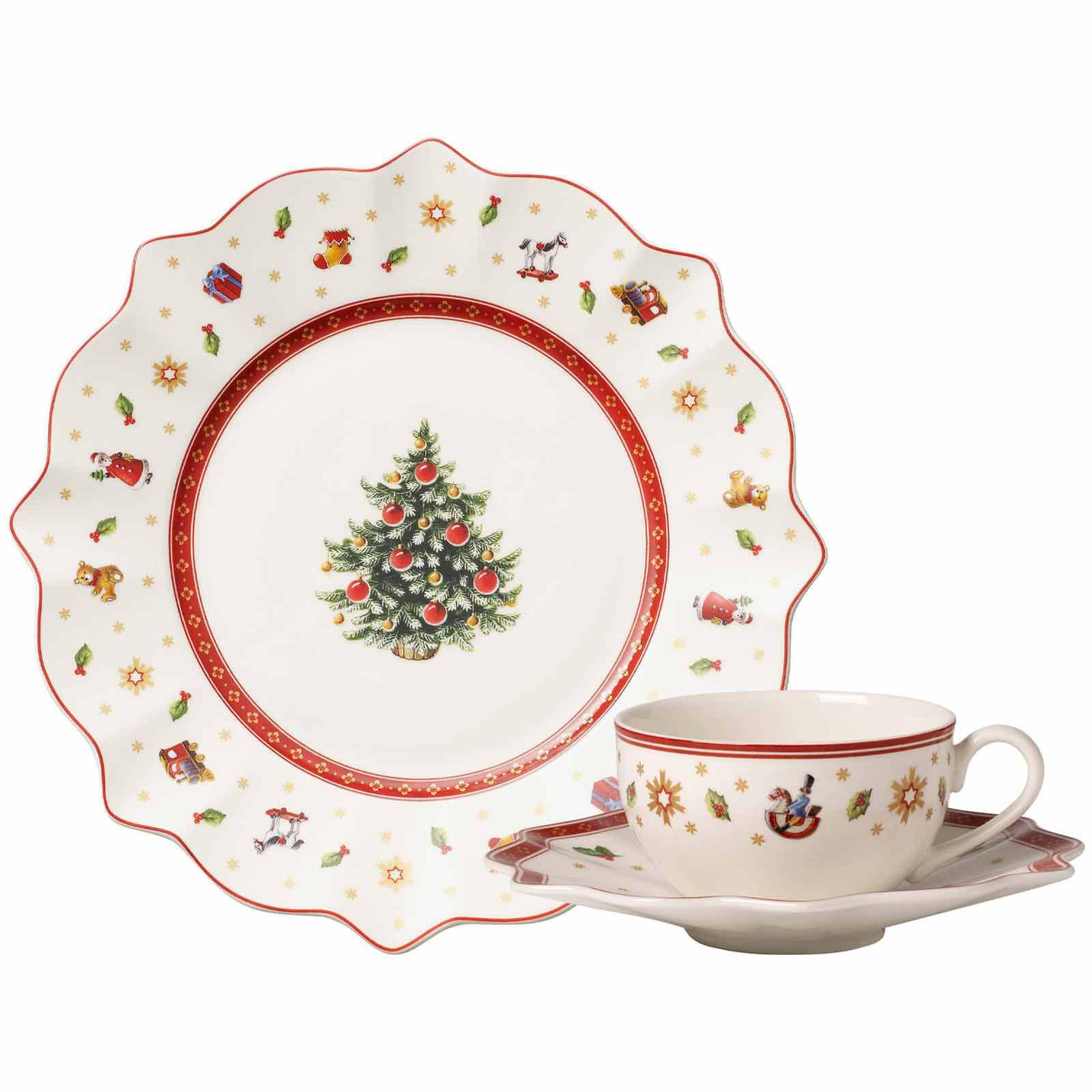 KAFFEESERVICE Toy's Delight weiß 18er Set - Weiß, Keramik (1/1/1cm) - Villeroy & Boch