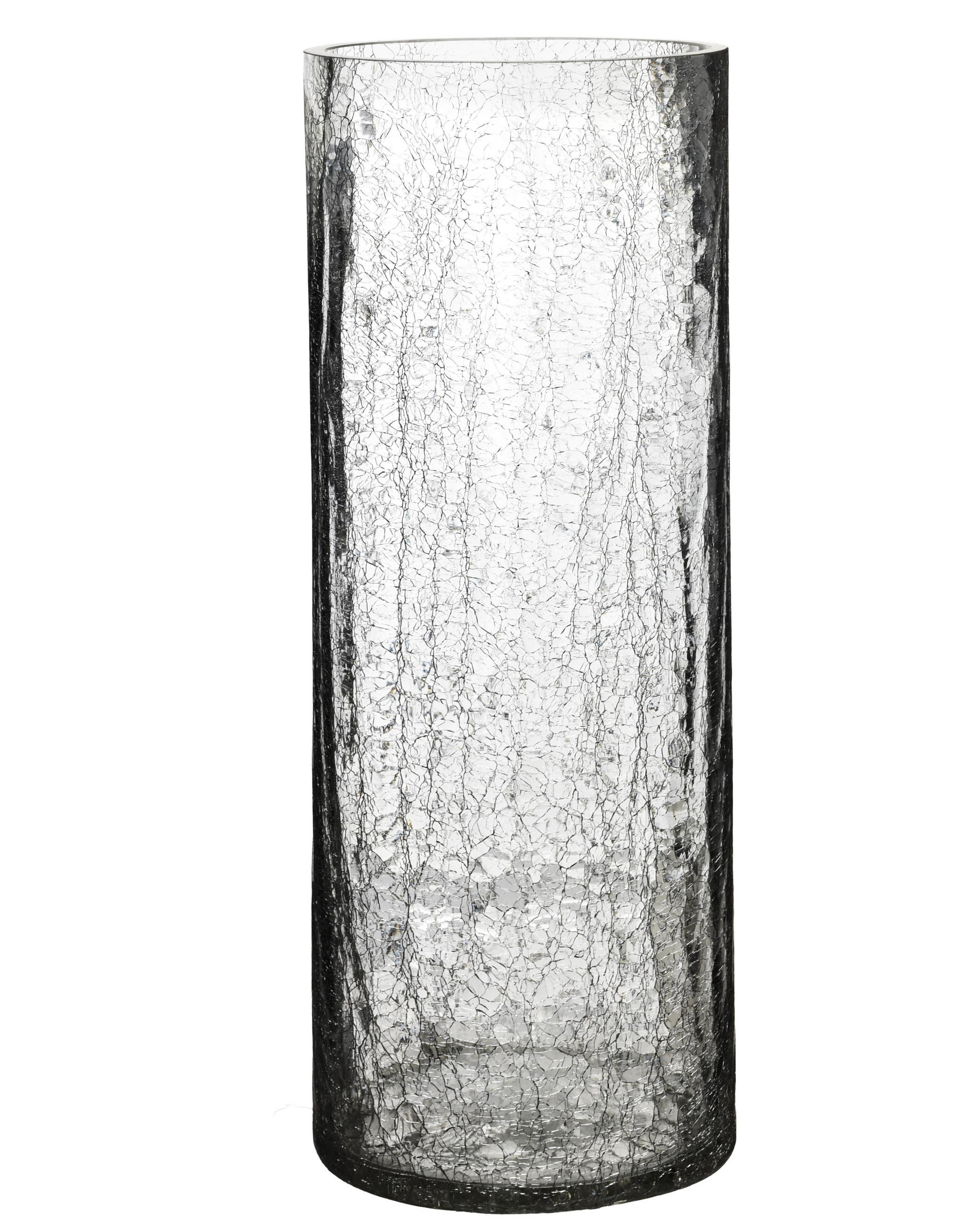 VASE Serenite 15/15/40cm Glas - Transparent, Glas (40cm) - Mondex