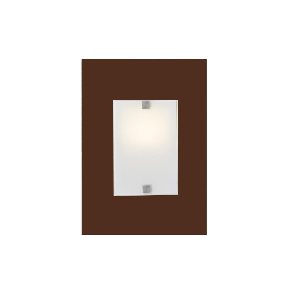 WANDLEUCHTE - Dunkelbraun, Metall (35/25/6cm) - Lumicom