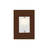 WANDLEUCHTE - Dunkelbraun, Metall (35/25/6cm) - Lumicom
