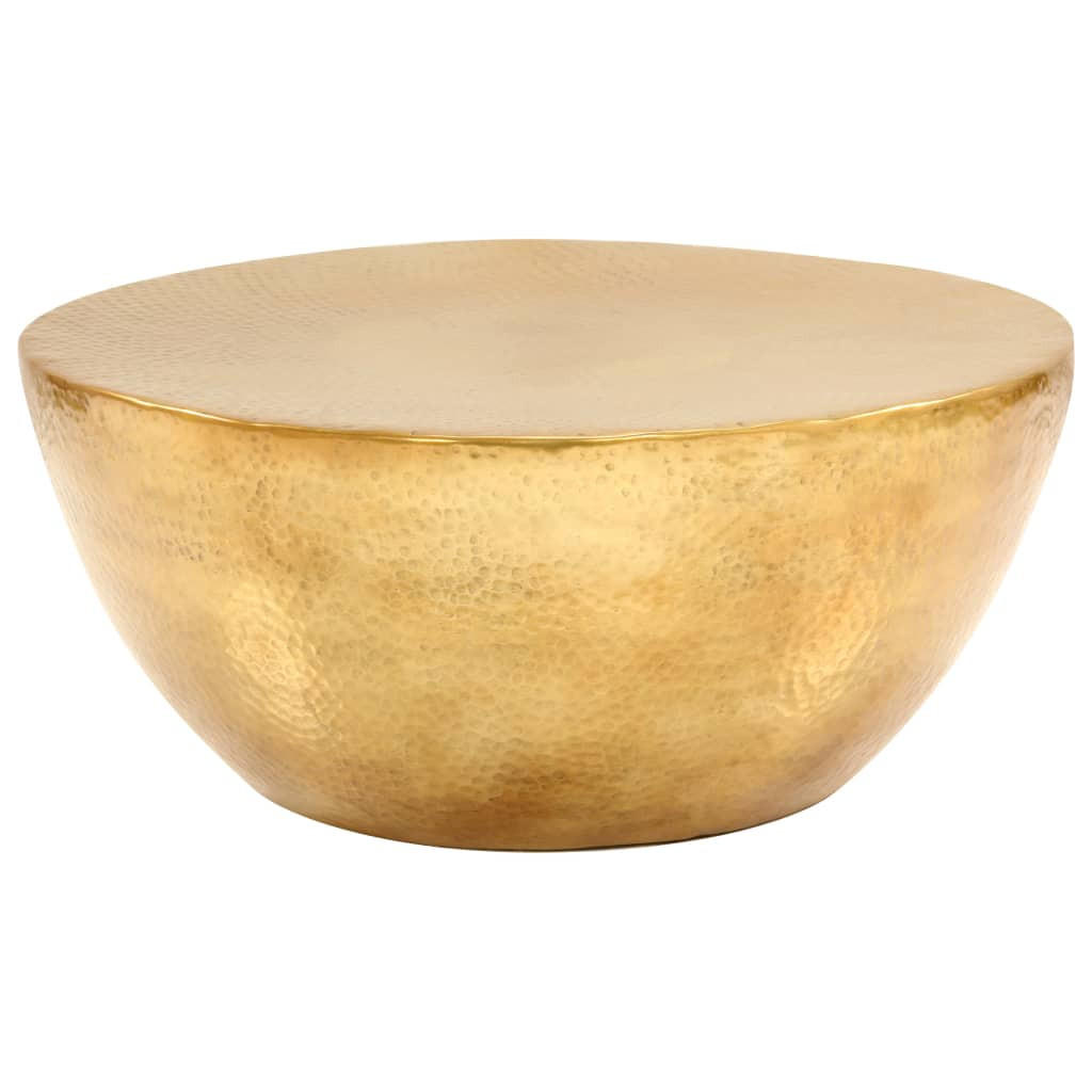 furnicato Couchtisch Gold 70x30x70 cm