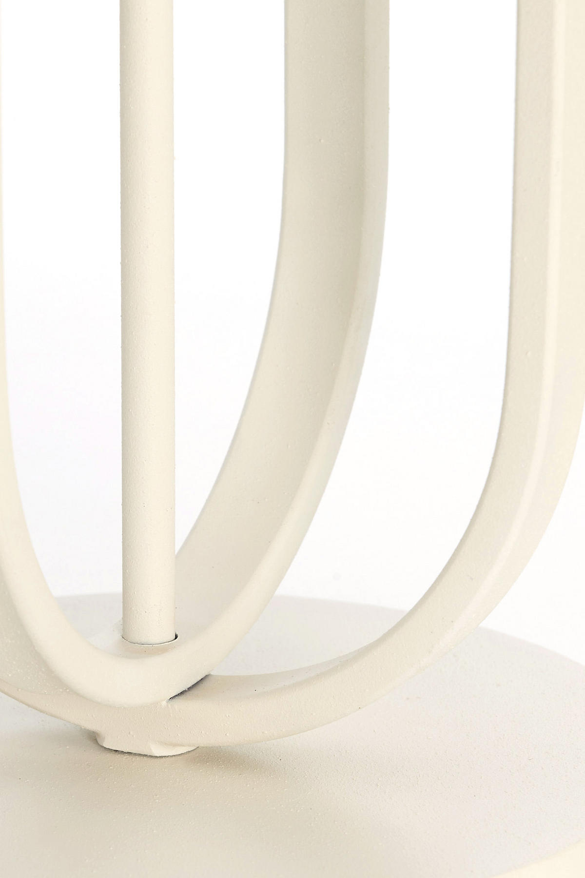 STEHLAMPE - Weiß - 25/25/140 cm - Weiß, Metall (25/25/140cm) - Light & Living
