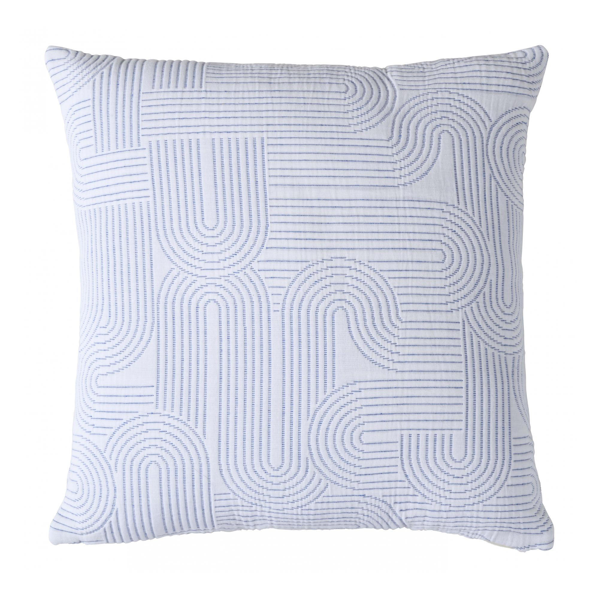 KISSEN Kiko indigoblau 45 x 45 cm - Dunkelblau, Textil (45/45cm)