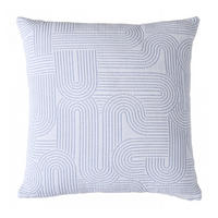 KISSEN Kiko indigoblau 45 x 45 cm - Dunkelblau, Textil (45/45cm)