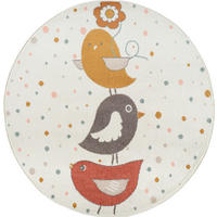 KINDERTEPPICH Ø 160cm Mehrfarbig - Multicolor, Textil (160/160cm) - LIVABLISS