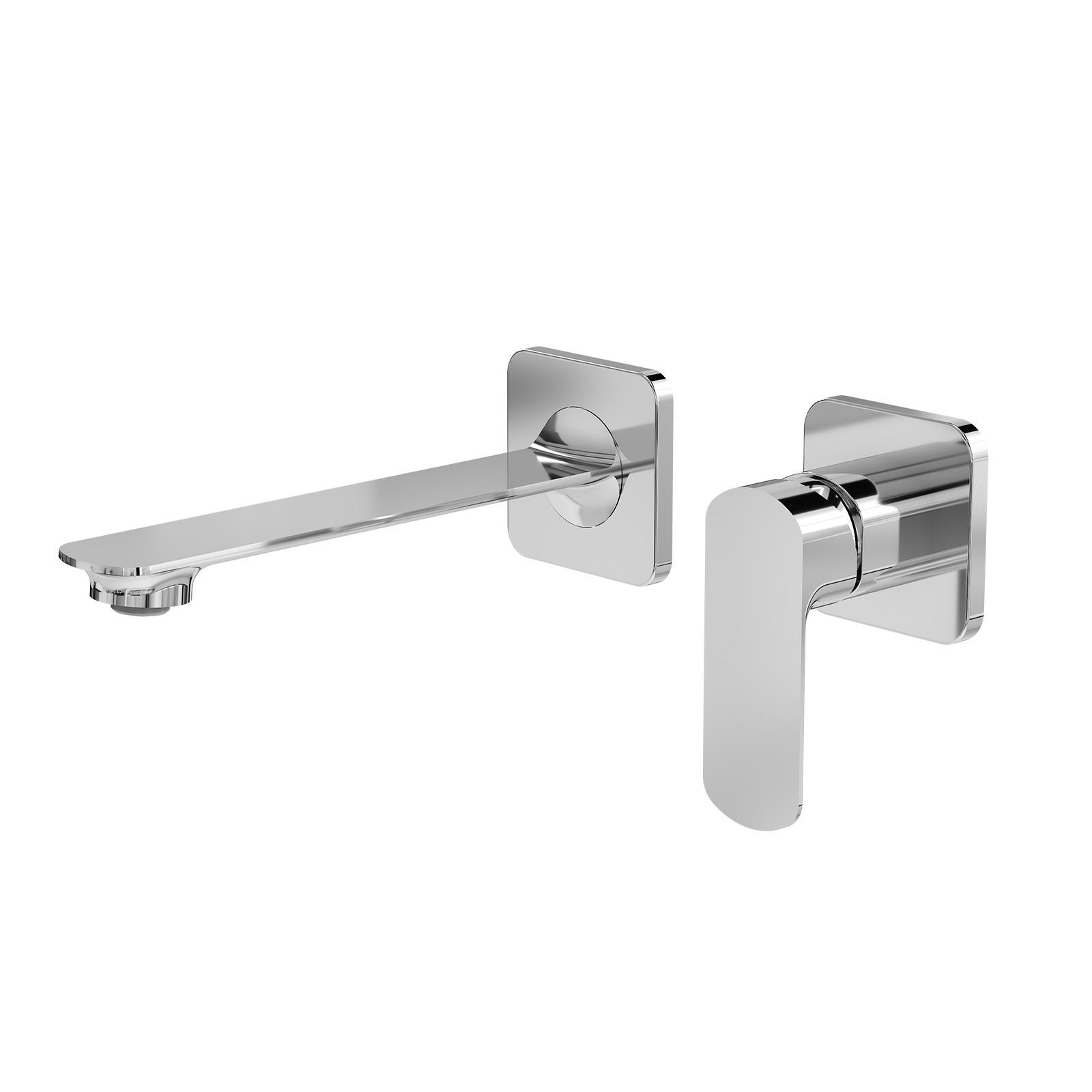 WASCHTISCHARMATUR modular, Messing verchromt - Chromfarben, Metall (12.7/11/23.3cm) - EMKE