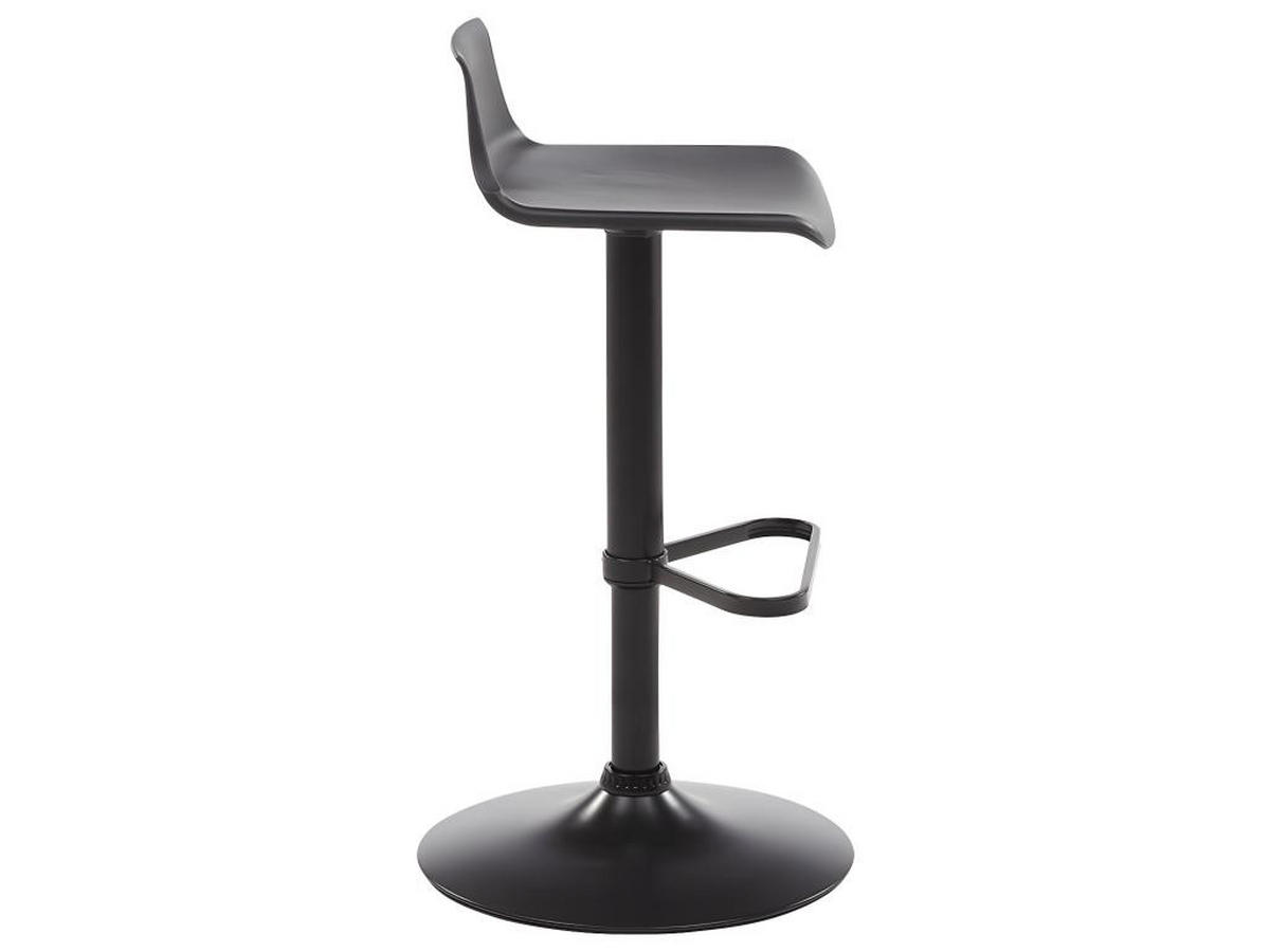BARHOCKER 2er-Set höhenverstellbar - Polypropylen - Schwarz - CALAS - Schwarz, Kunststoff (45/95/45cm) - Vente-Unique