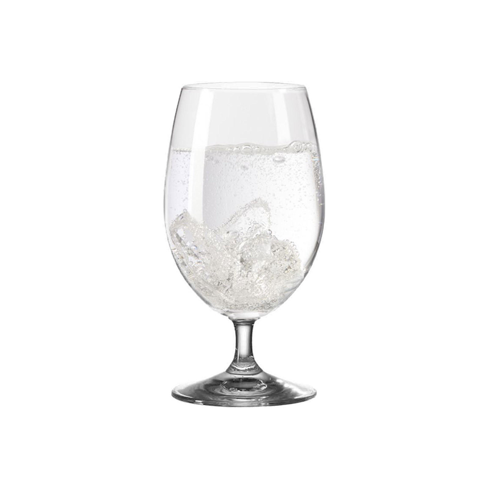 WASSERGLAS Daily transparent 370 ml 12er Set - Transparent, Glas (0.37L) - Leonardo Living