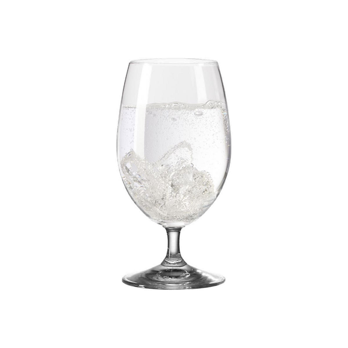 WASSERGLAS Daily transparent 370 ml 12er Set - Transparent, Glas (0.37L) - Leonardo Living